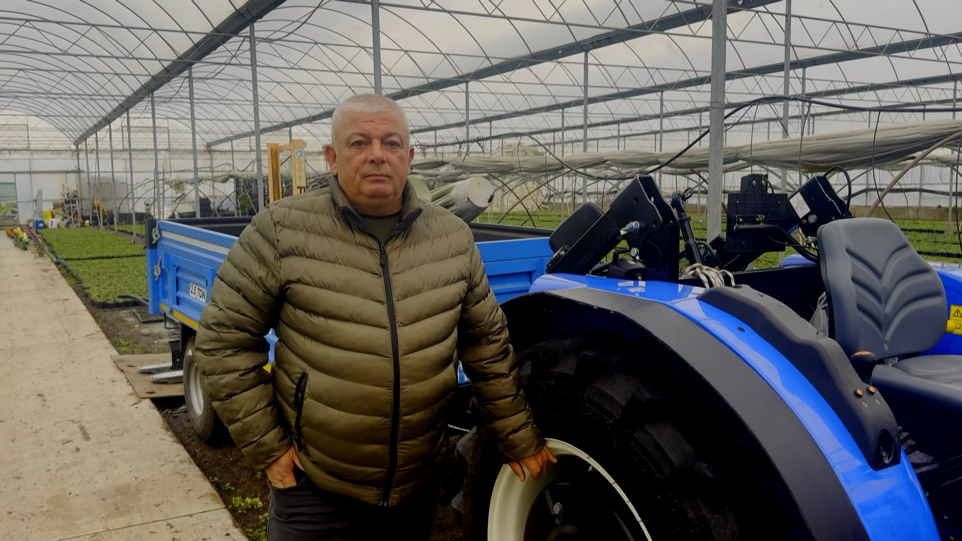 Yalova’da Park Halindeki Traktöre Otoyol Şoku (3)