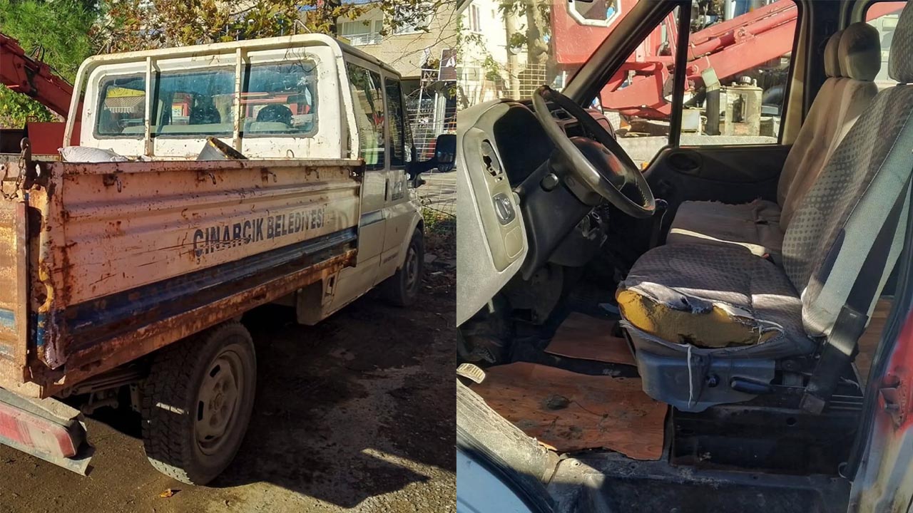 Çınarcık’ta Belediye Aracı Baştan Sona Yenilendi (3)