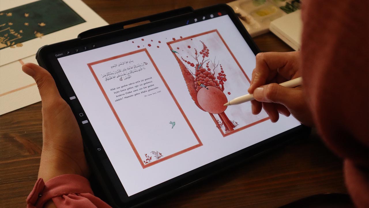 13 Yıllık Proje, 1068 Saatlik Çizim “Ayetlerle Büyüyen Çocuk” Yayında (5)