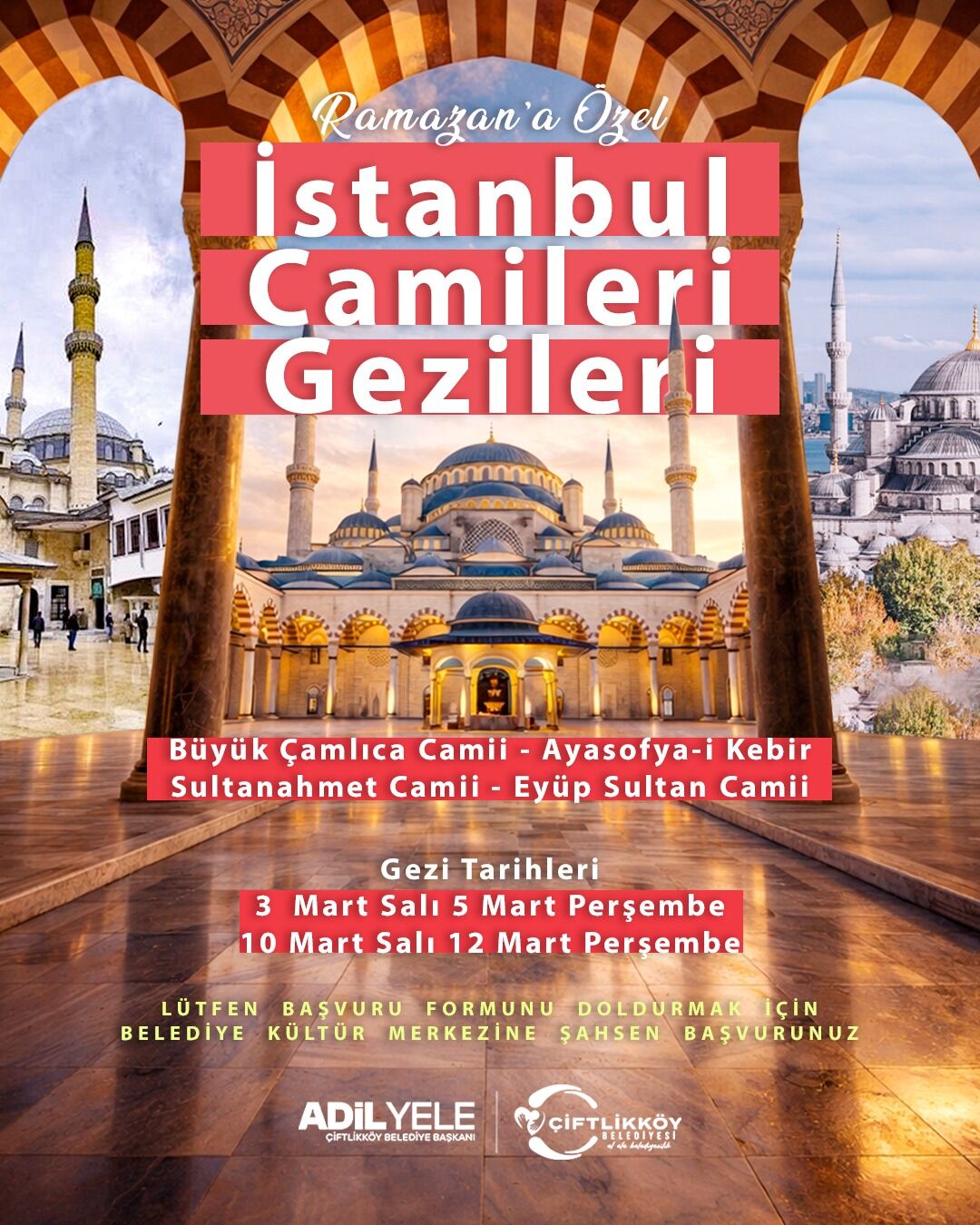 Yalova Ciftlikkoy Belediye Ramazan Ayi Camii Kadinlara Ozel Cami Istanbul Gezi (2)