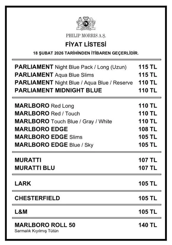 Zam Dalgası Sürüyor Sigara Fiyatlarında Yeni Artış (1)