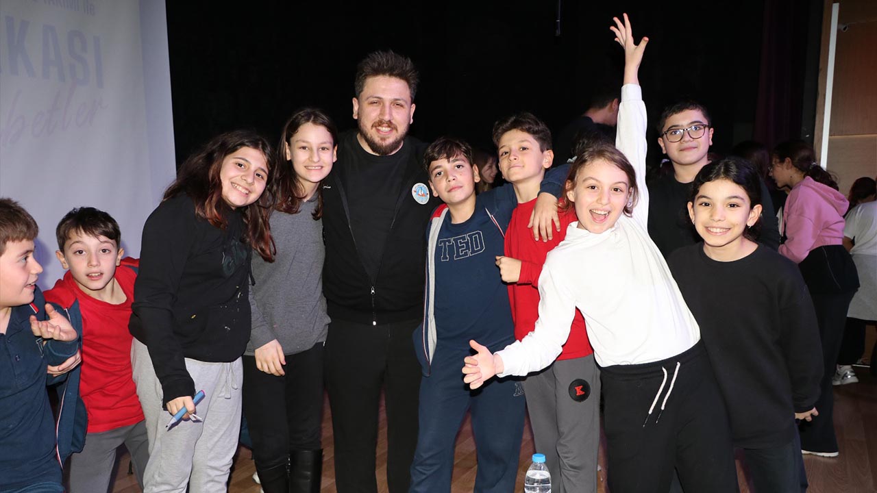 Çiftlikköy Basketbolcuları Öğrencilerle Buluştu (4)