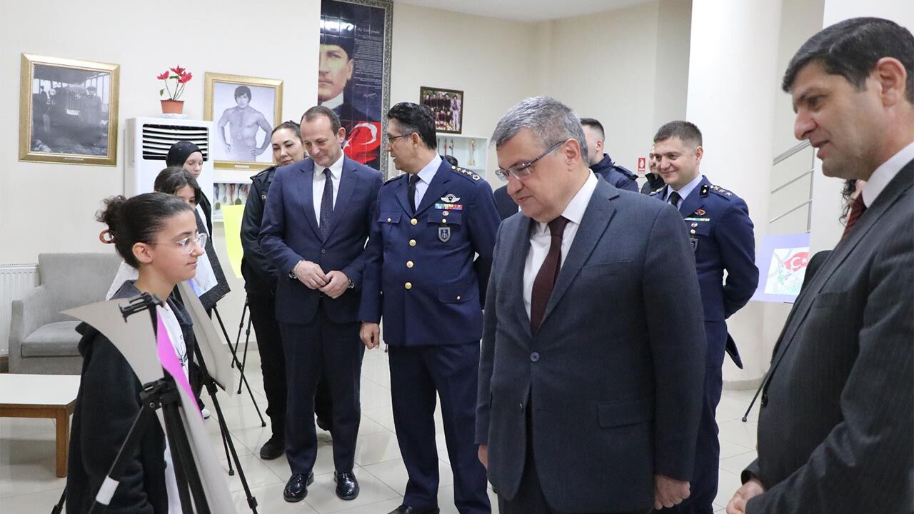 Çiftlikköy’de İstiklal Marşı’nın 105. Yılı Etkinlikleri Yapıldı (1)