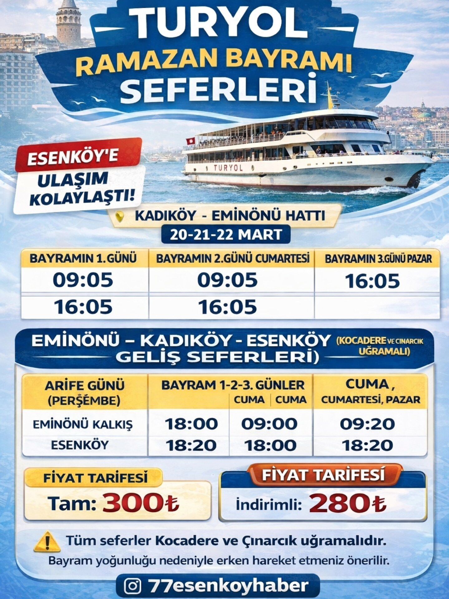 Denizde Bayram Havası Esenköy Rotası Çizildi (2)