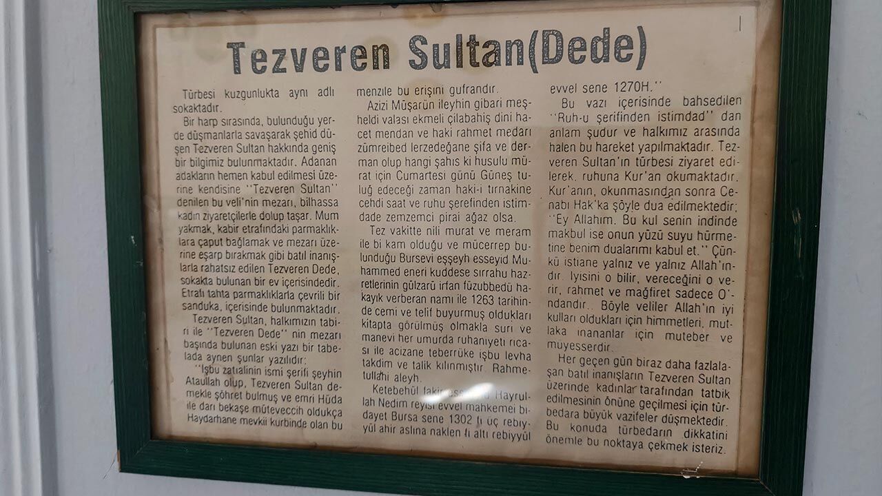 Yalova’dan Bursa’ya Uzanan Manevi Yolculuk Tezveren Dede (4)