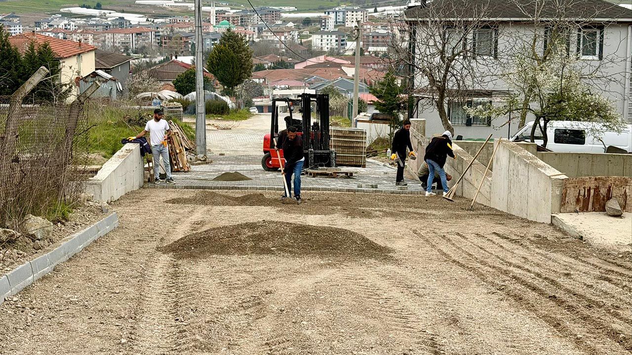 Parke Yol Bakım Onarım Çalışmaları Devam Ediyor (1)