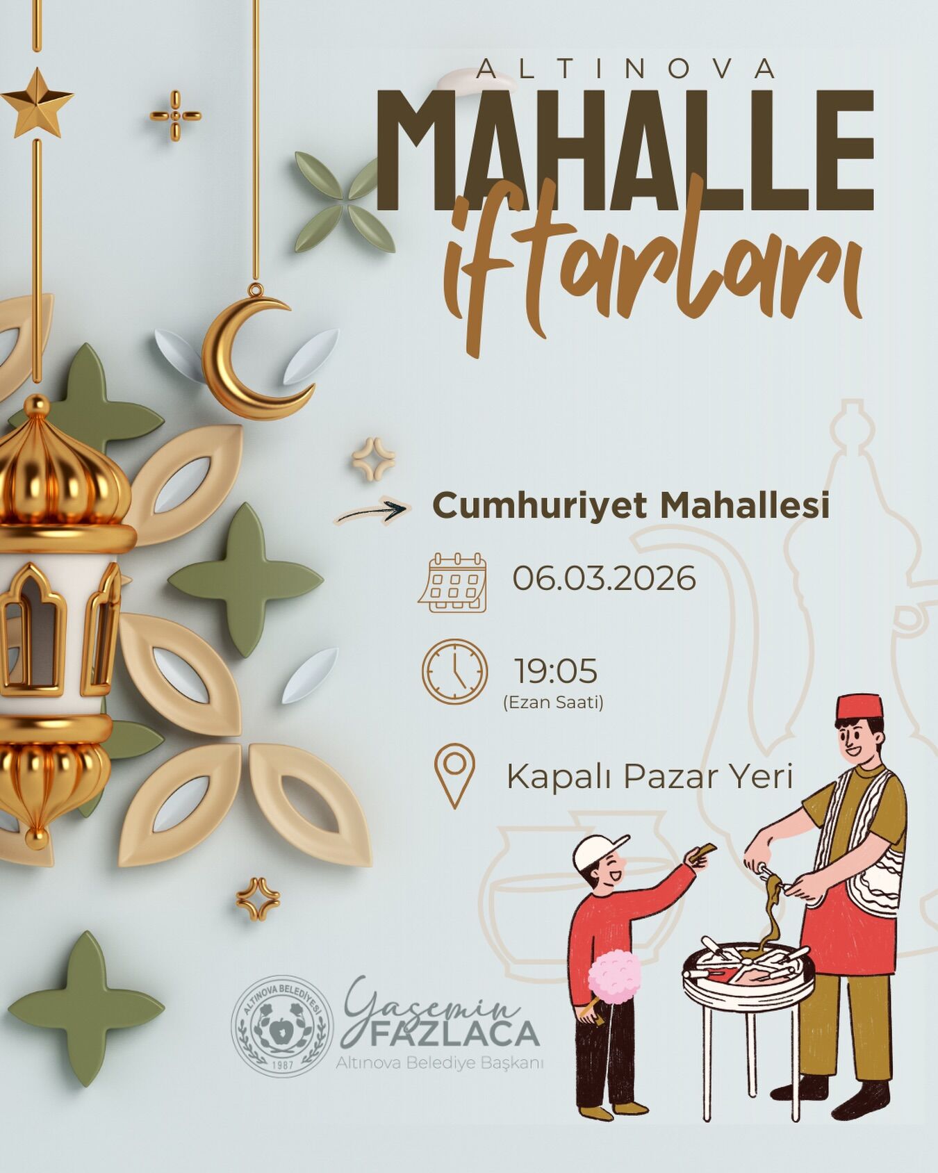 Ramazan Bereketi Cumhuriyet Mahallesi’nde Paylaşılacak (1)