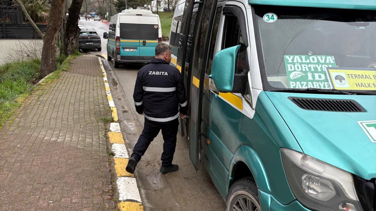 Termal'de Toplu Taşımaya Zabıta Denetimi (2)