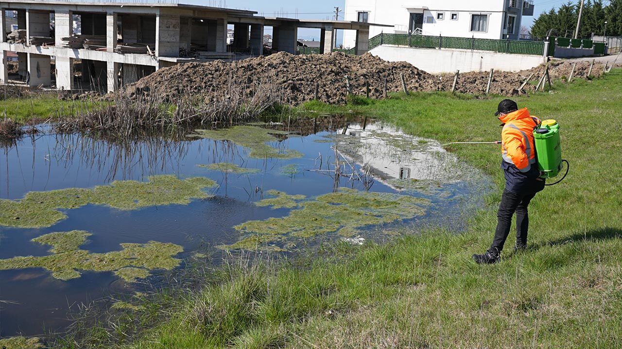 Yalova Belediyesi Görev Başında Şehrin Her Noktası İlaçlanıyor (3)
