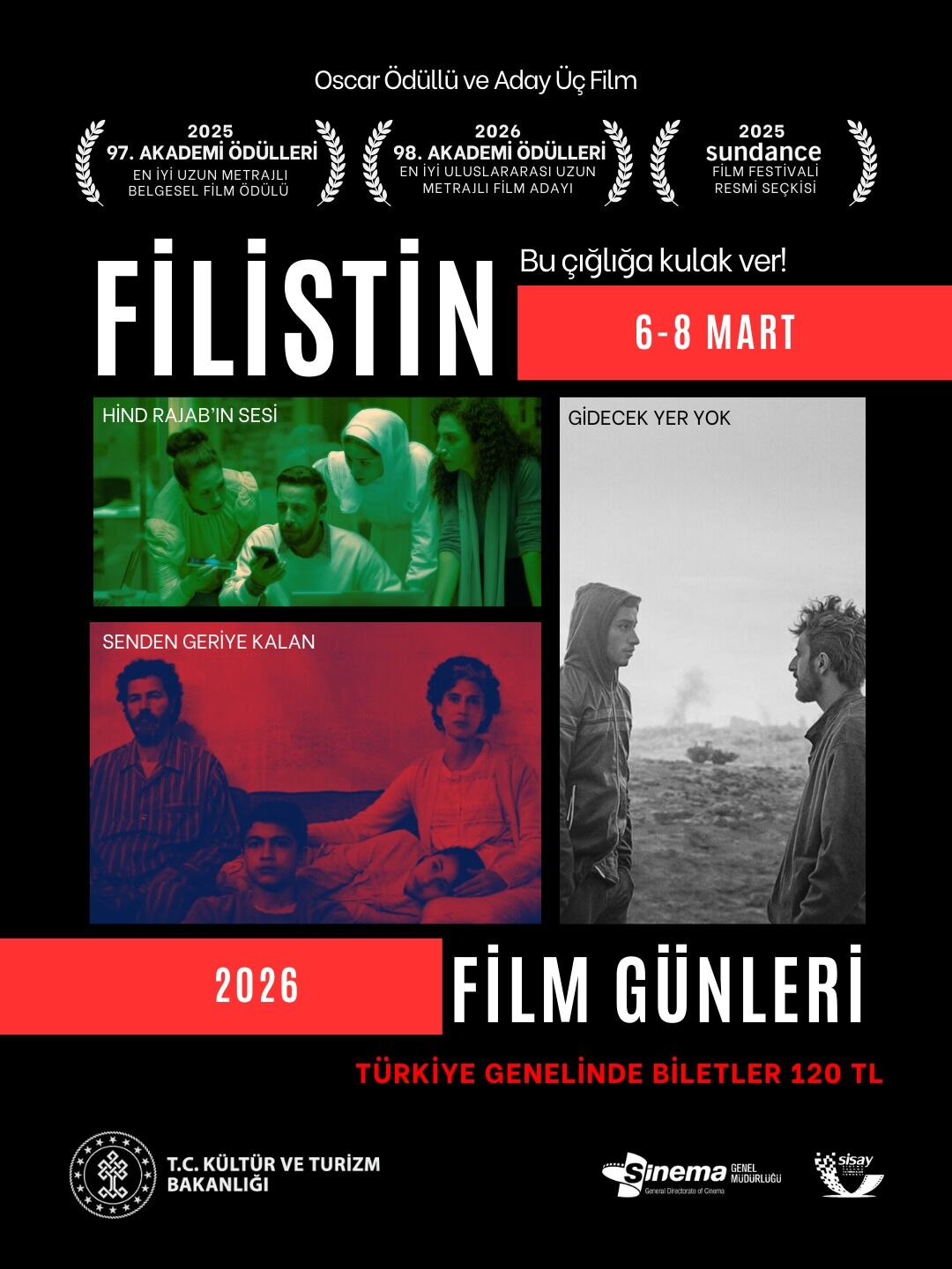 Yalova Turkiye Sinemalar Filistin Gunler 3 Film Gosterim Beyazperde (1)