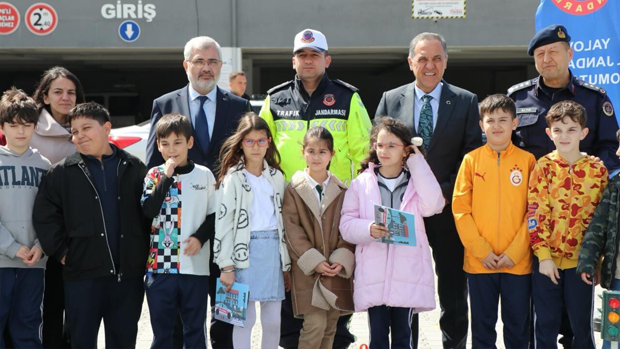 Yalova’da Minik Sürücüler Piste Çıktı (3)