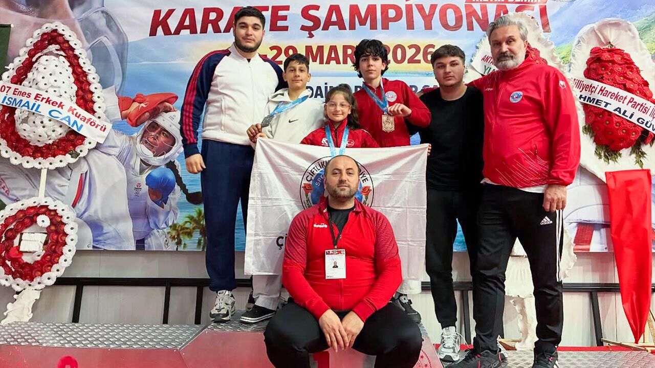 Çiftlikköy Karatecileri Şampiyonluklara Doymuyor (1)