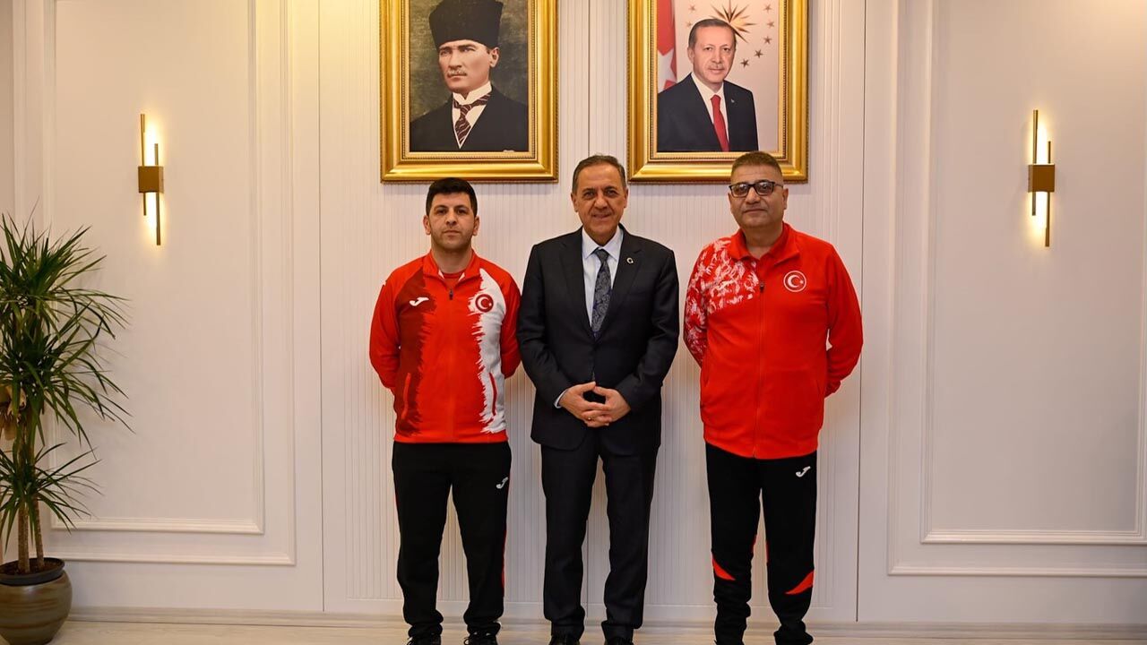 Garip Olcaş, Vali Usta Ve Spor İl Müdürü Kılıç’ın Konuğu Oldu (1)-1