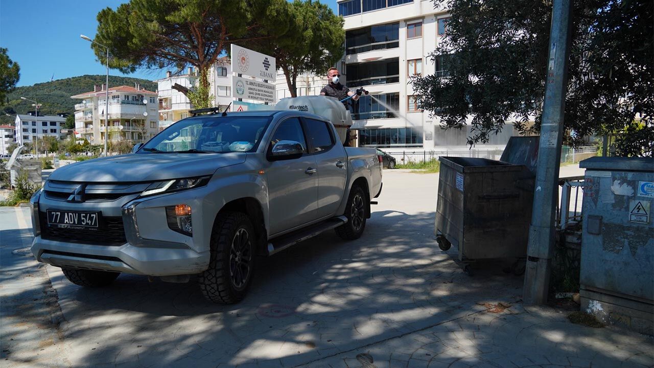 Armutlu, Sokak Sokak İlaçlanıyor (1)