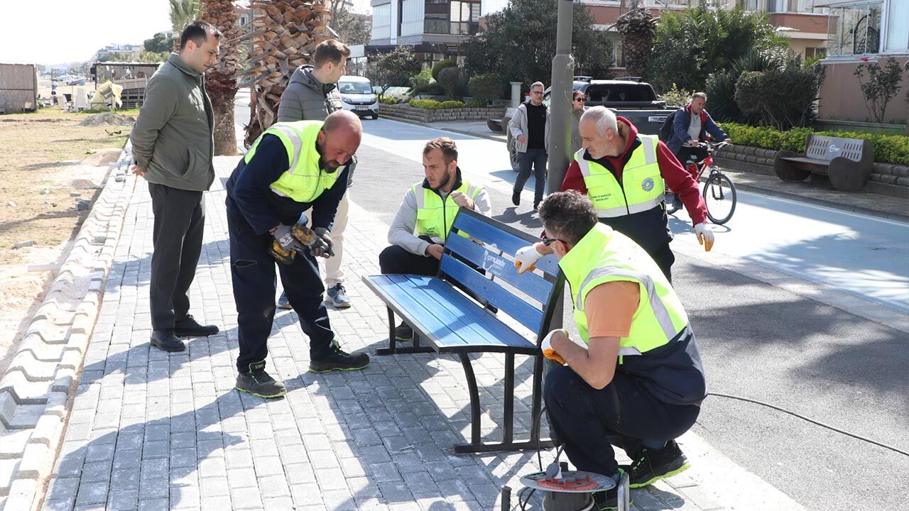 Çiftlikköy Sahilinde Seyir Terası Genişletildi (3)