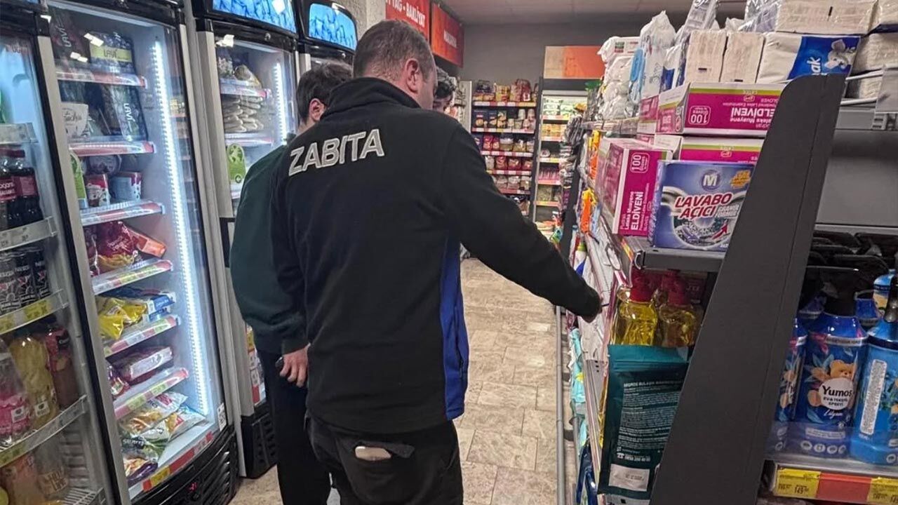 Termal Zabıtası Rafları Tek Tek İnceliyor (1)