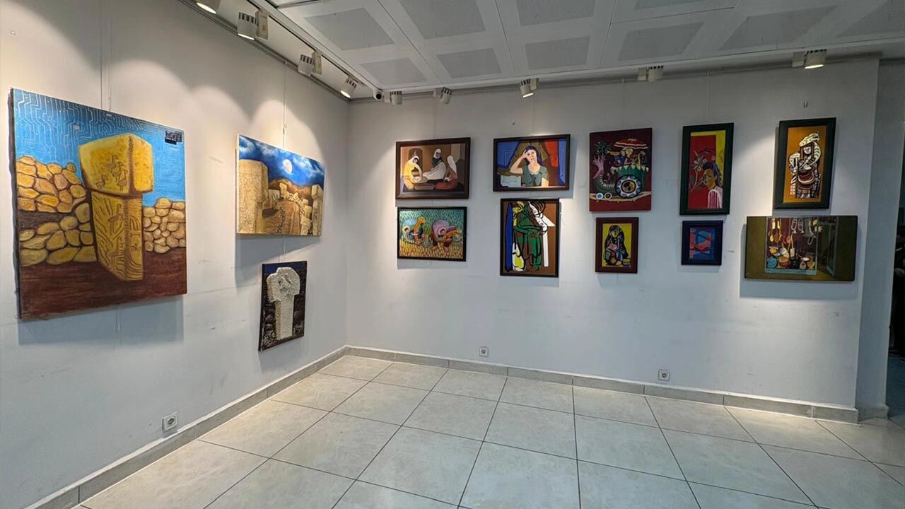 İki Şehir Tek Sergi Geleceğin Sanatçıları Atıklara Hayat Verdi (3)