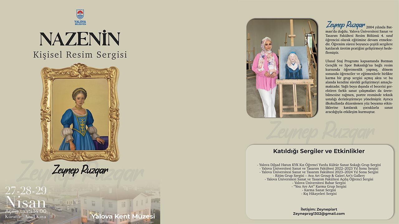 Yalova'da “Nazeni̇n” Sergisi Kapılarını Açıyor (3)