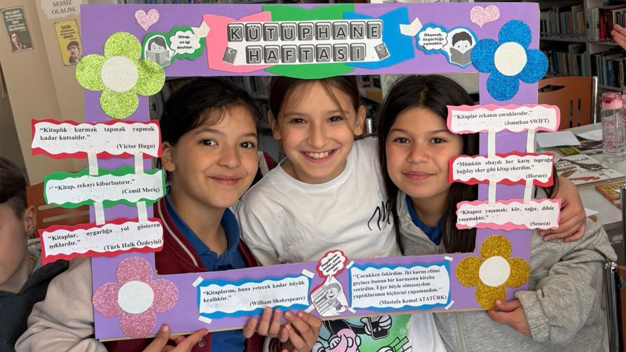 Yalova Cinarcik Belediye Cocuk Kutuphane Ilkokul Ogrenciler Ziyaret (3)