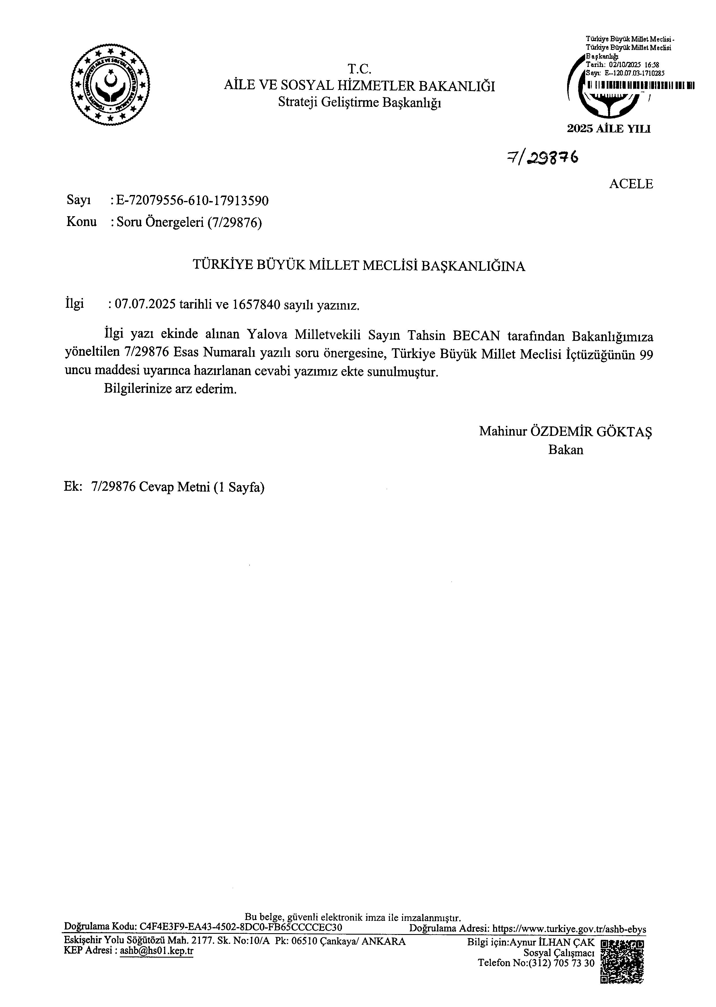 Yalova Cumhuriyet Halk Partisi Vekil Tbmm Soru Onerge Iktidar Sosyal Yardim Yoksulluk Elestiri (1) 1