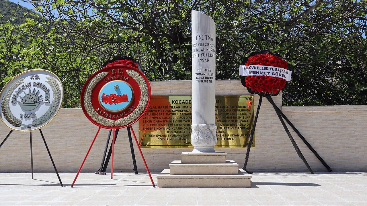 Yalova’da Kocadere Şehitleri Katliamın 105. Yılında Anıldı (8)