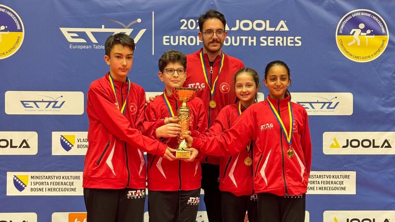 Yalova Belediyespor Genc Masa Tenisci Bosna Open Turnuva Sampiyonluk (2)