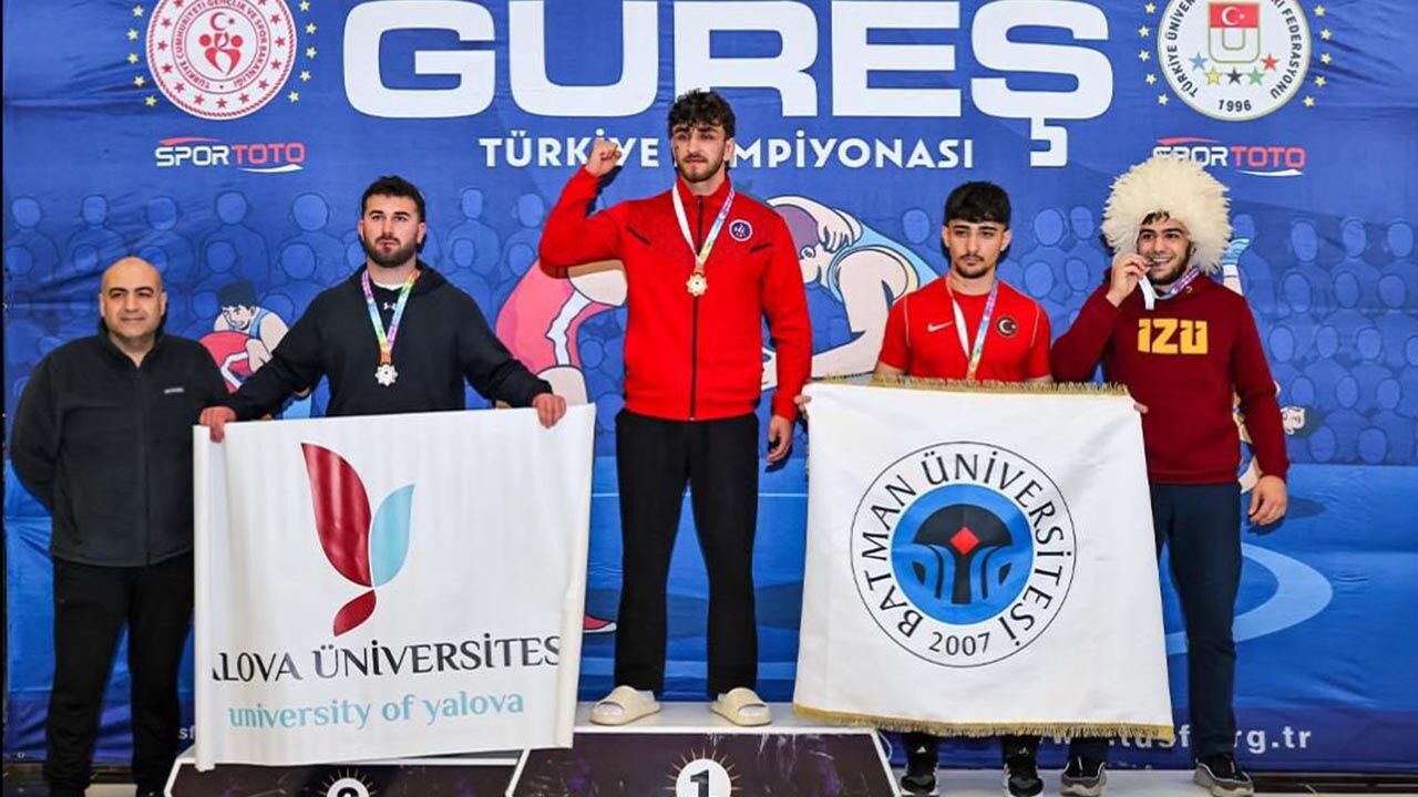 Yalova Universite Burdur Unilig Gures Sampiyona Basari Madalyalar (3)