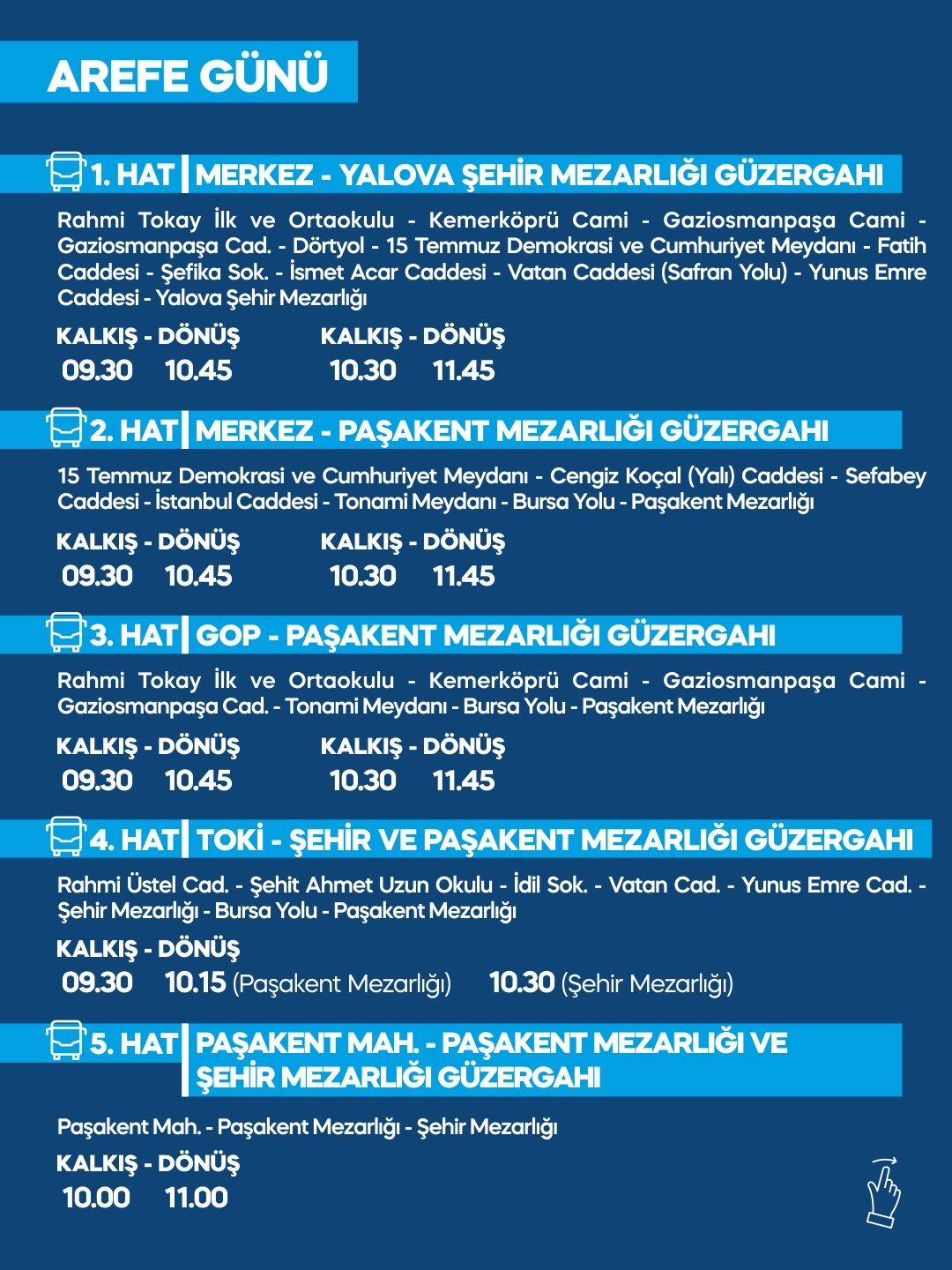 Yalova Belediye Kurban Bayram Ucretsiz Servis (1)