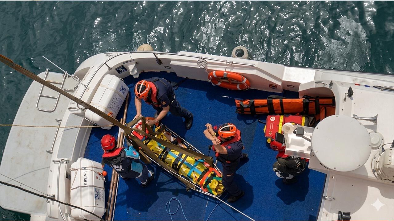Yalova Esenkoy Marmara Aciklar Yuk Gemisi Kaza Kurtarma (4)