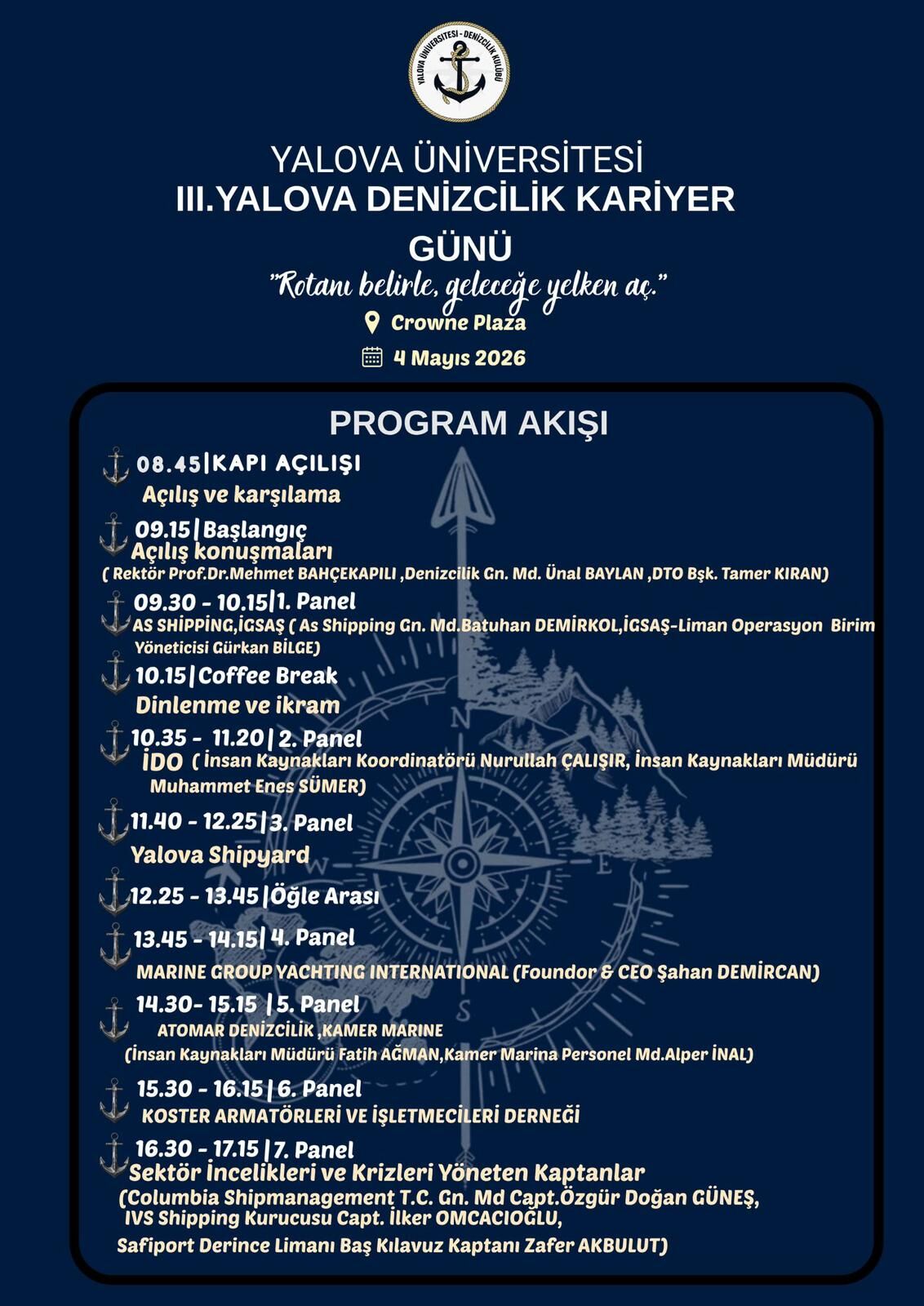 Yalova Universitesi Denizcilik Ogrenciler Kariyer Bulusma (1)