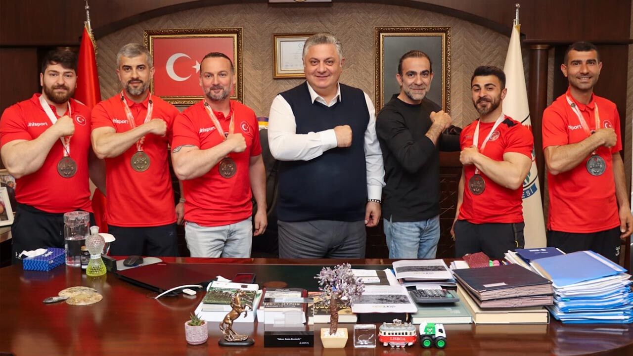 Demir Bilekler, Başkan Gürel’in Konuğu Oldu (1)