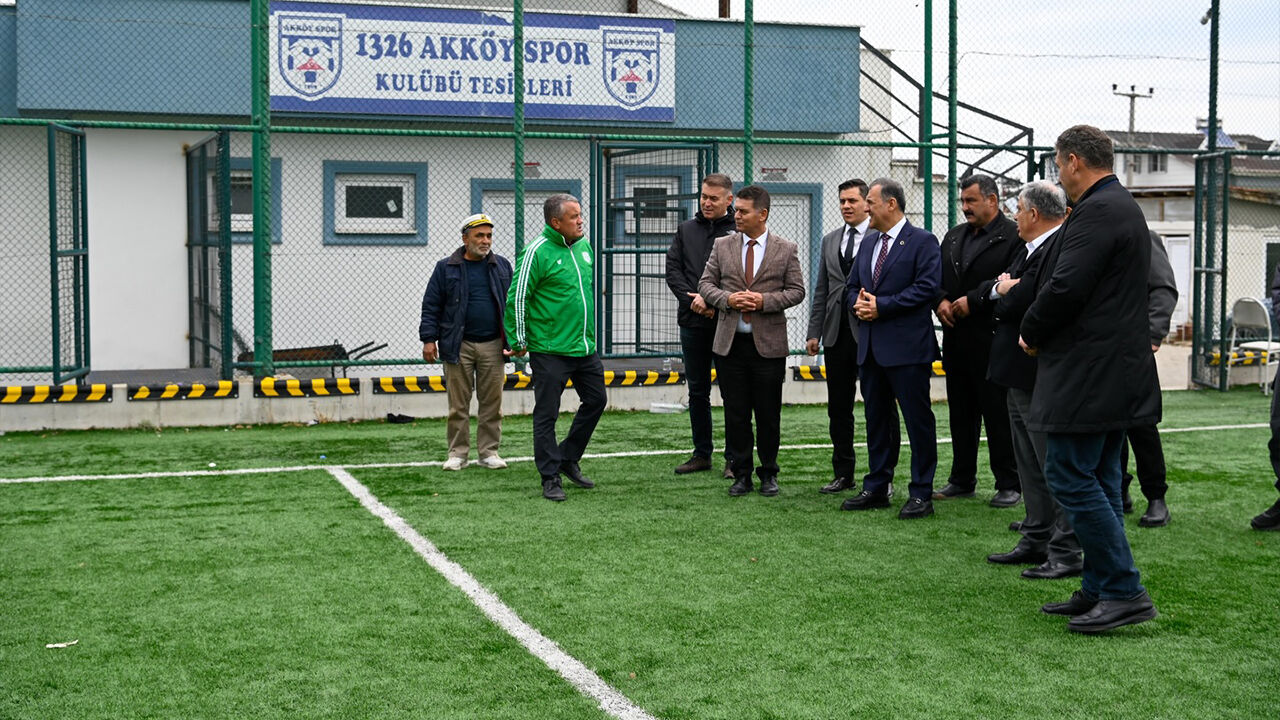 Vali Usta, Akköyspor Tesislerini Gezdi (2)