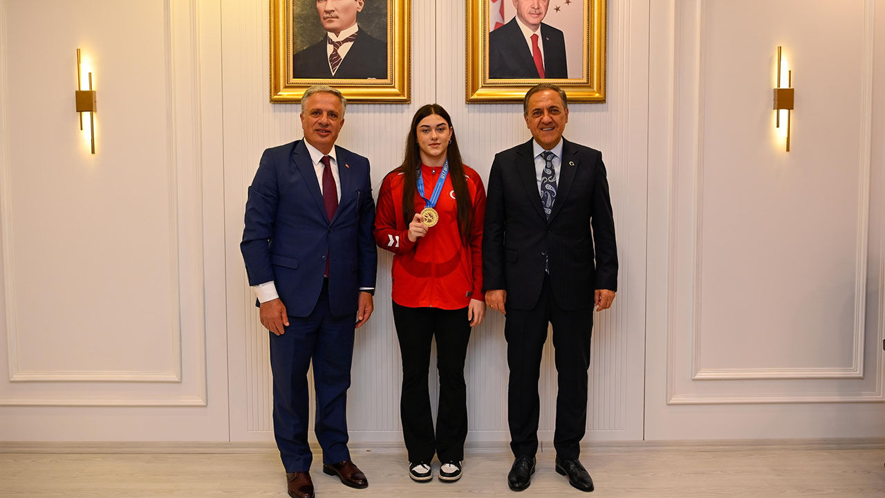 Vali Usta, Avrupa Şampiyonunu Ağırladı (3)