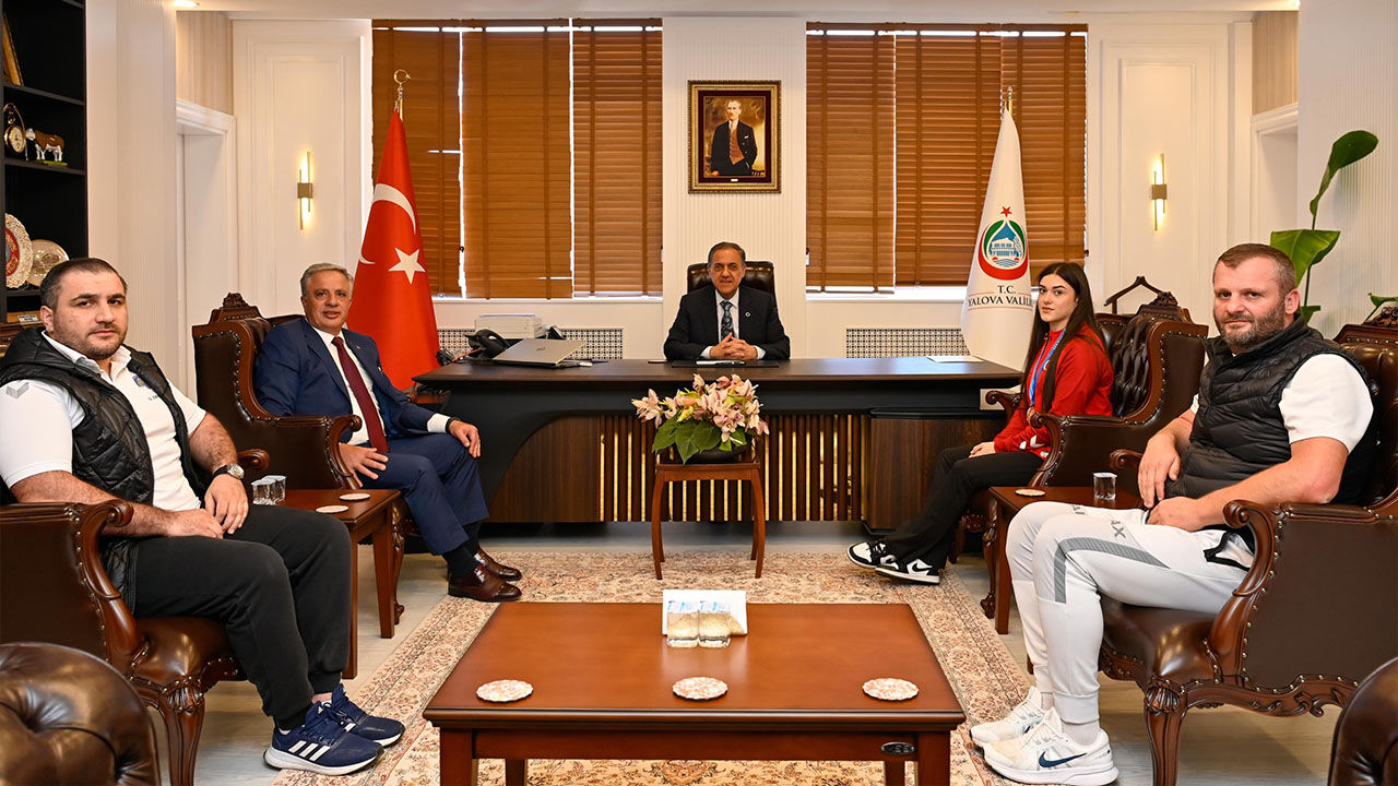 Vali Usta, Avrupa Şampiyonunu Ağırladı (4)