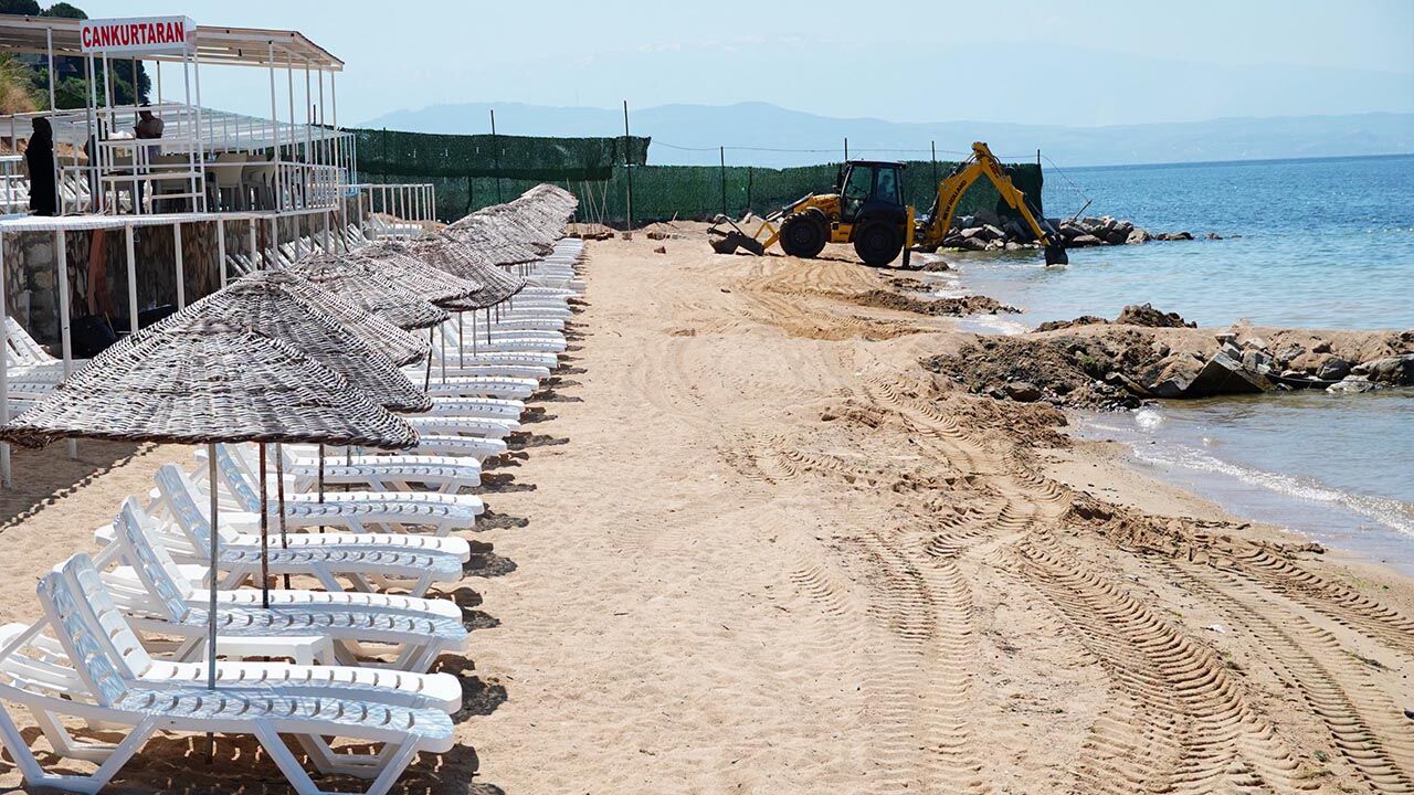 Armutlu Kadınlar Plajı Yeni Sezona Hazırlanıyor (3)