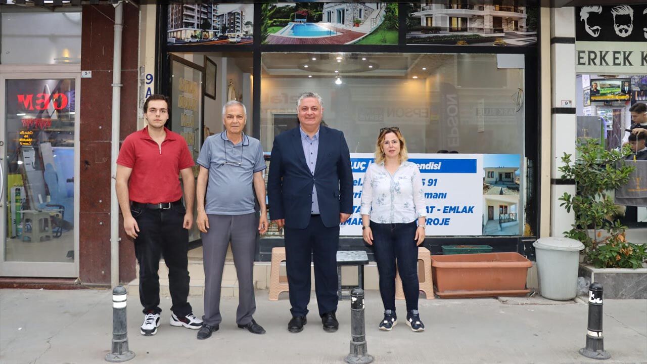 Başkan Gürel Esnafla Buluştu (4)