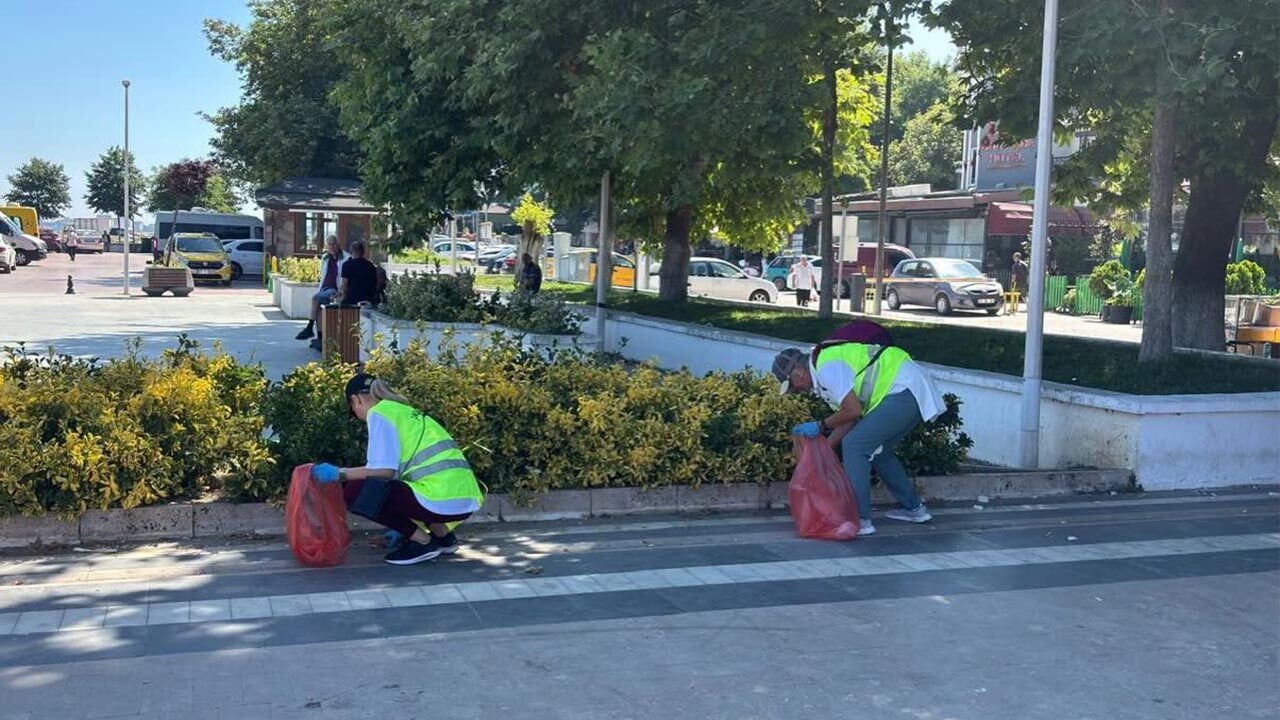 Çınarcık’ta Çevre Temizliği Yapıldı (1)