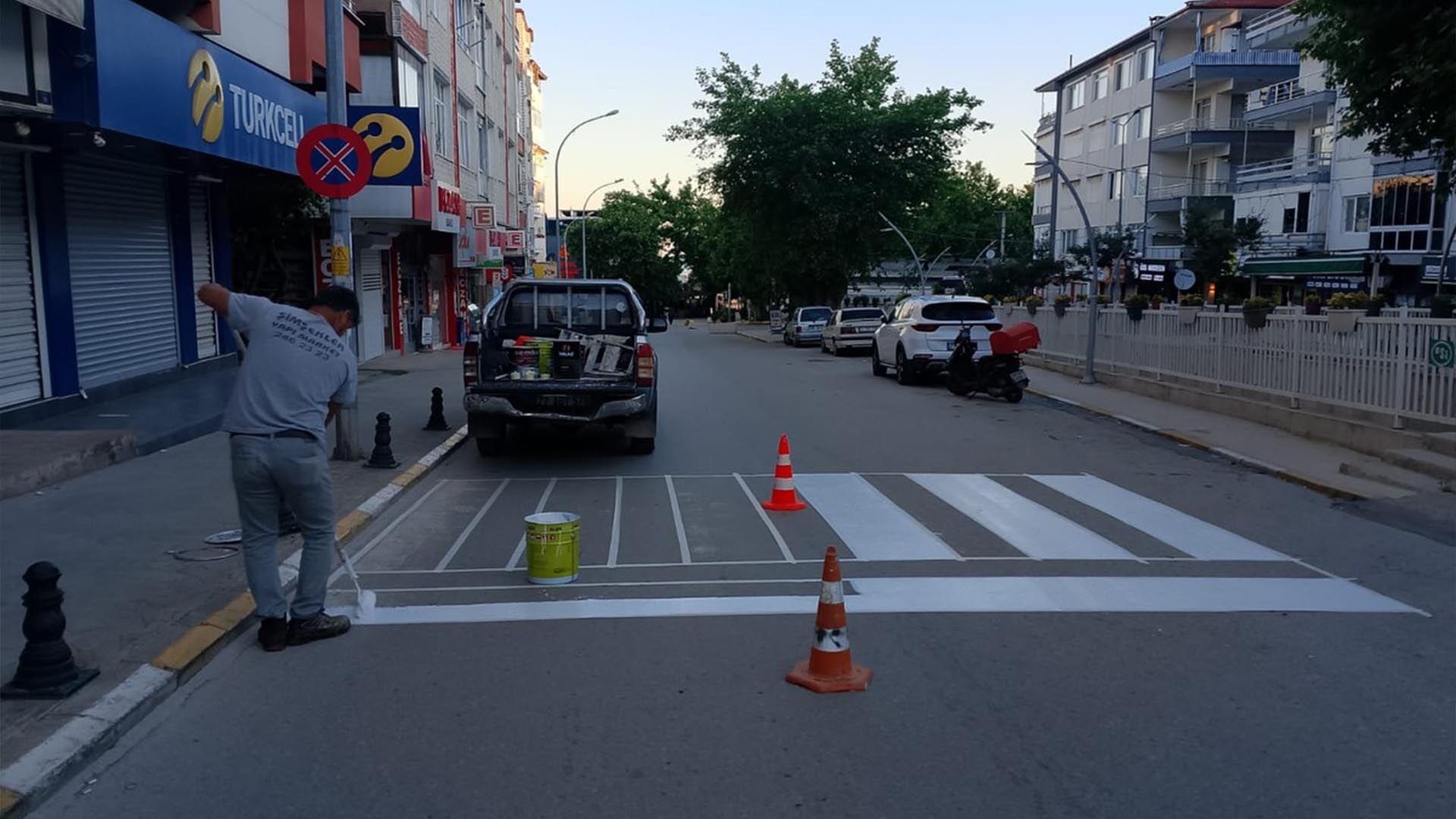 Çınarcık’ta Yaya Geçitleri Yenileniyor (4)