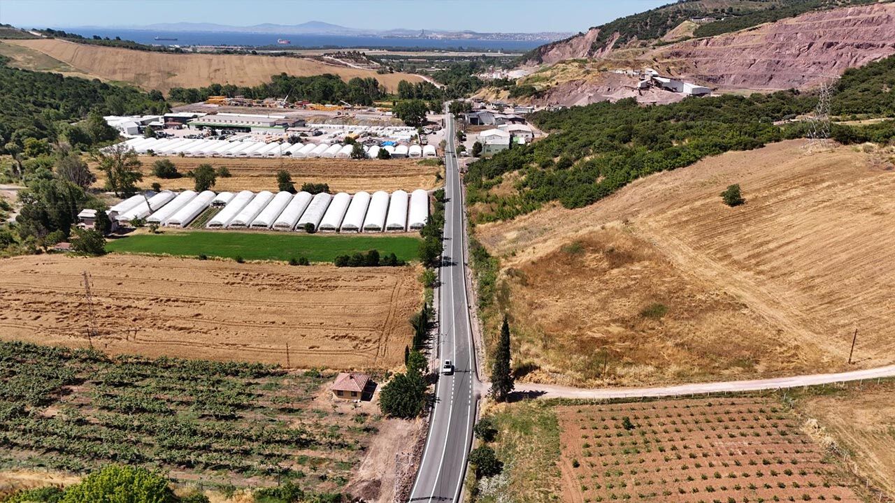 Taşköprü–Kılıç Yolunda Çizgi Çalışması Tamamlandı (2)