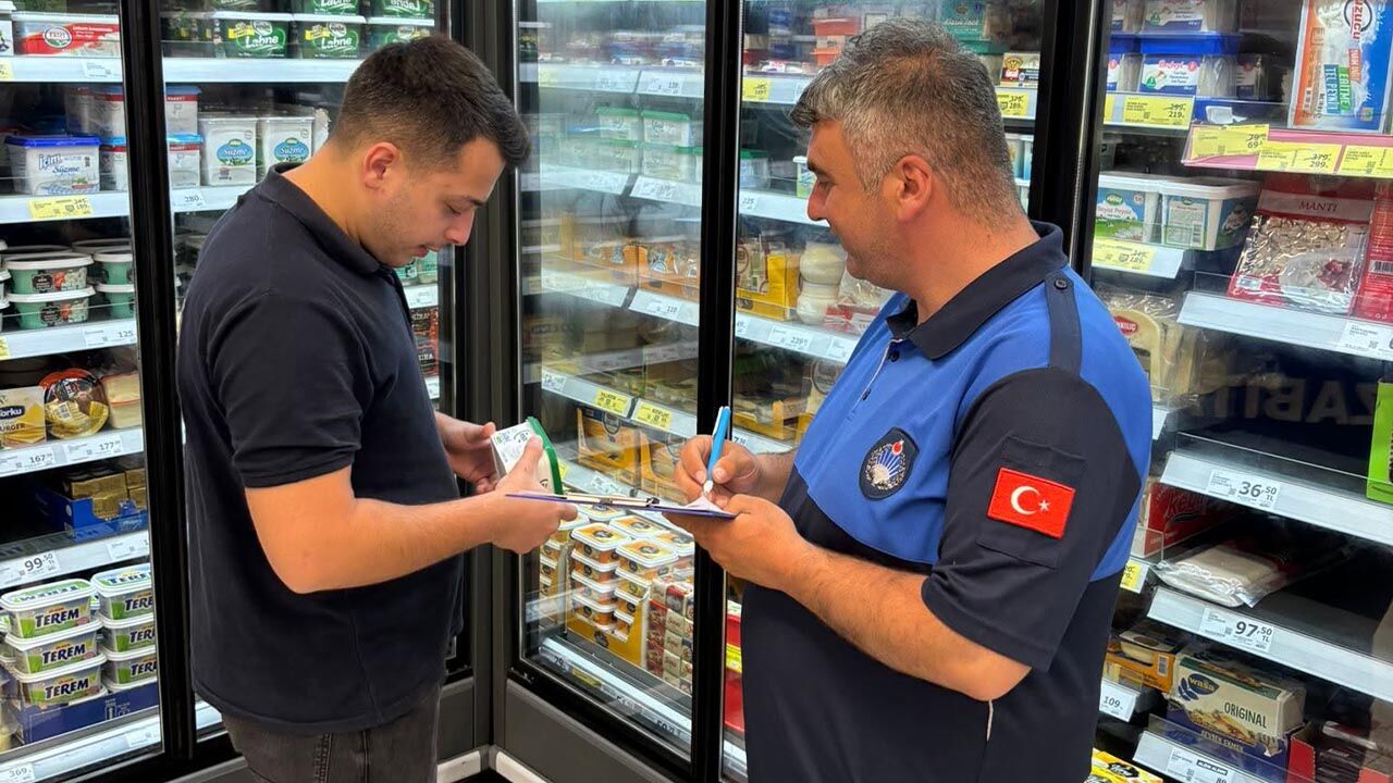 Termal Zabıtası Marketleri Denetledi (1)