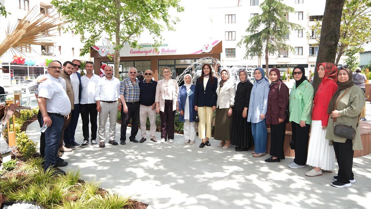 Yalova Altinova Belediye Cumhuriyet Parki Yenileme Acilis (4)