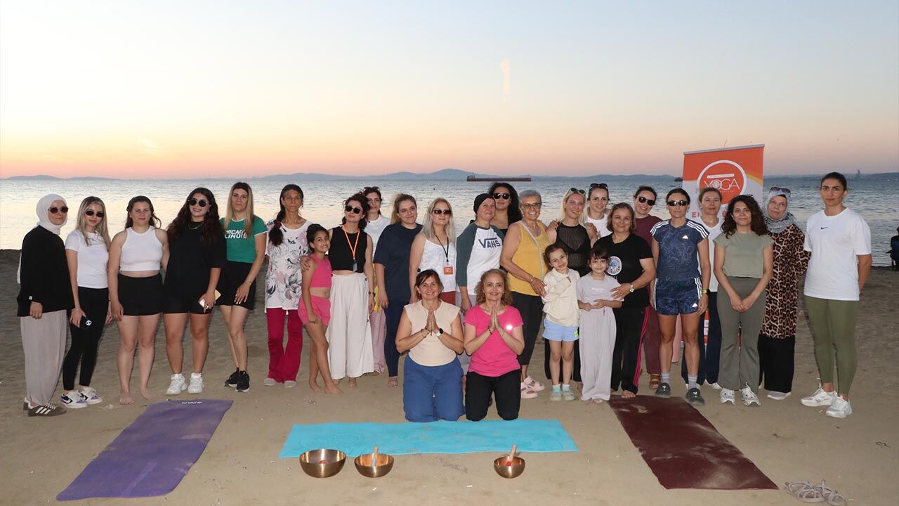 Yalova Ciftlikkoy Belediyesi Dunya Yoga Gunu Mokamp Sahil Etkinlik (2)