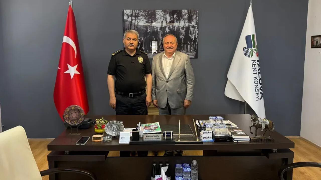 Yalova Il Emniyet Muduru Kent Konseyi Baskan Gorusme (2) (1)