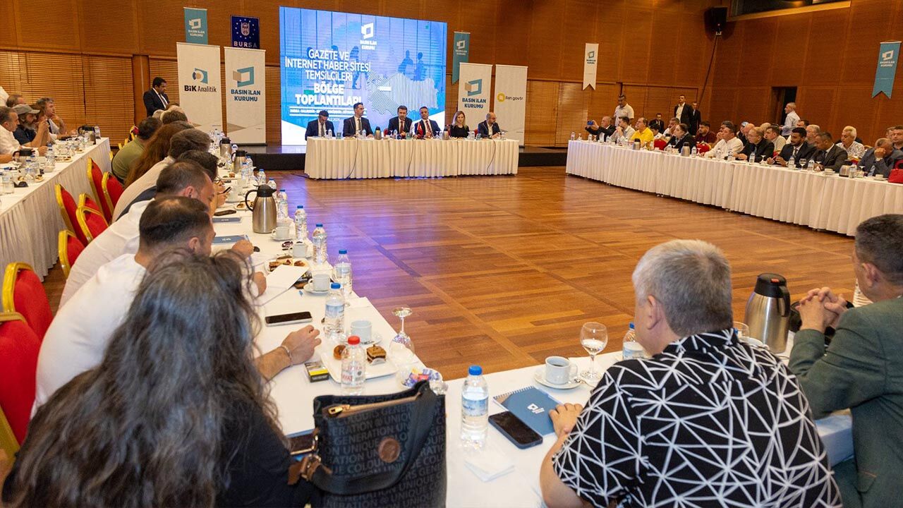 Bursa Basin Ilan Kurumu Bolge Muduru Toplanti (2)