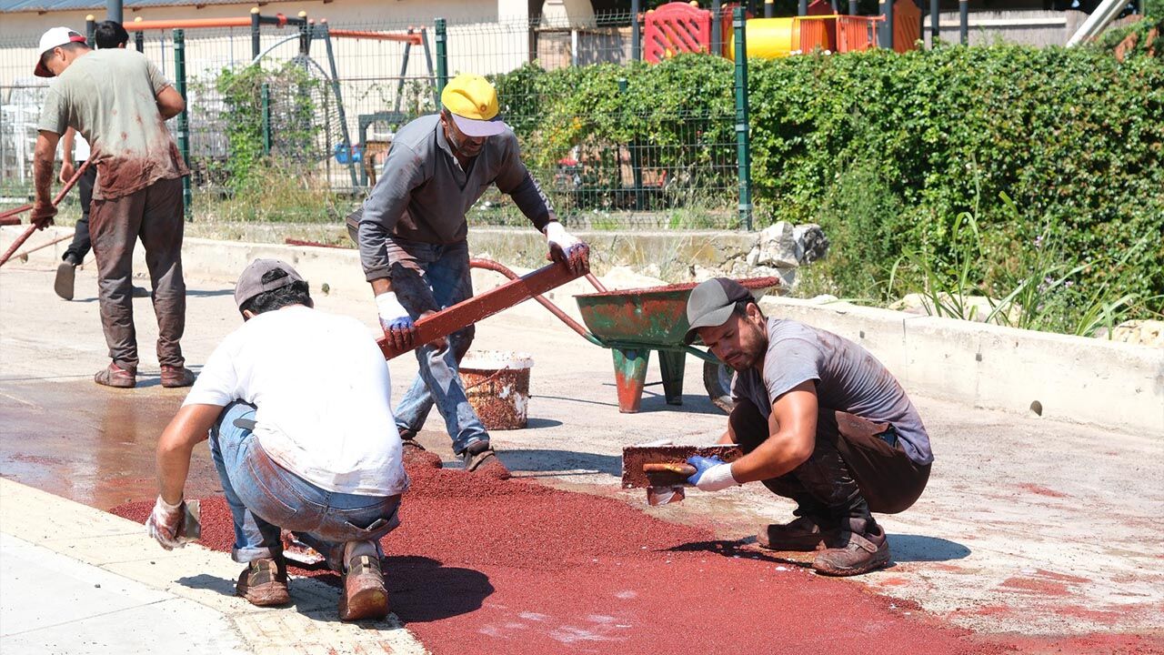 Çiftlikköy Sahil Yürüyüş Yolu Yenileniyor (5)