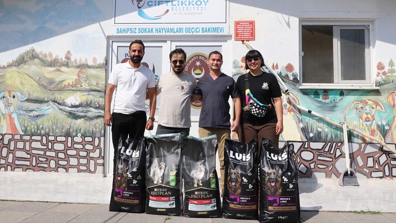 Yalova Ciftlikkoy Belediye Hayvansever Veteriner Mama Bagis (4)