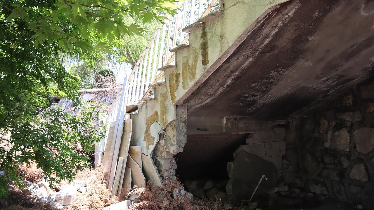 Yalova Şeyh Şamil Camii İstinat Duvari Yıkım Tehlike (2)