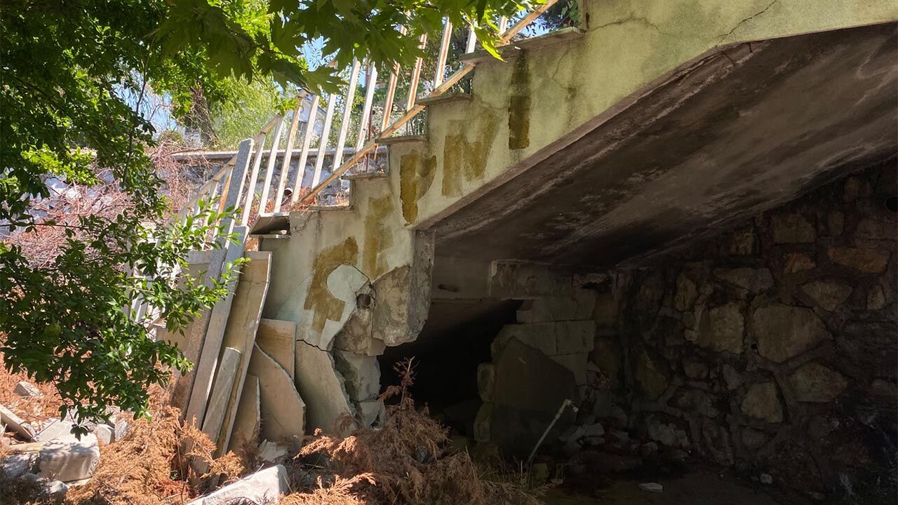 Yalova Şeyh Şamil Camii İstinat Duvari Yıkım Tehlike (6)