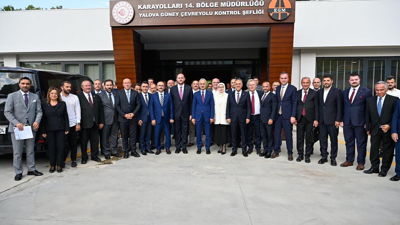 Yalova Ulastirma Altyapi Bakani Guney Ceyre Yolu Inceleme Koordinasyon Toplanti (3)