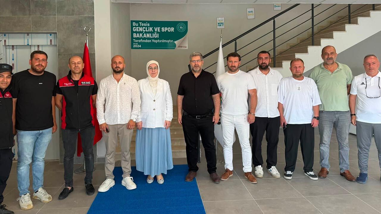 Vekil Akyol, Esenköyspor’u Ziyaret Etti (2)